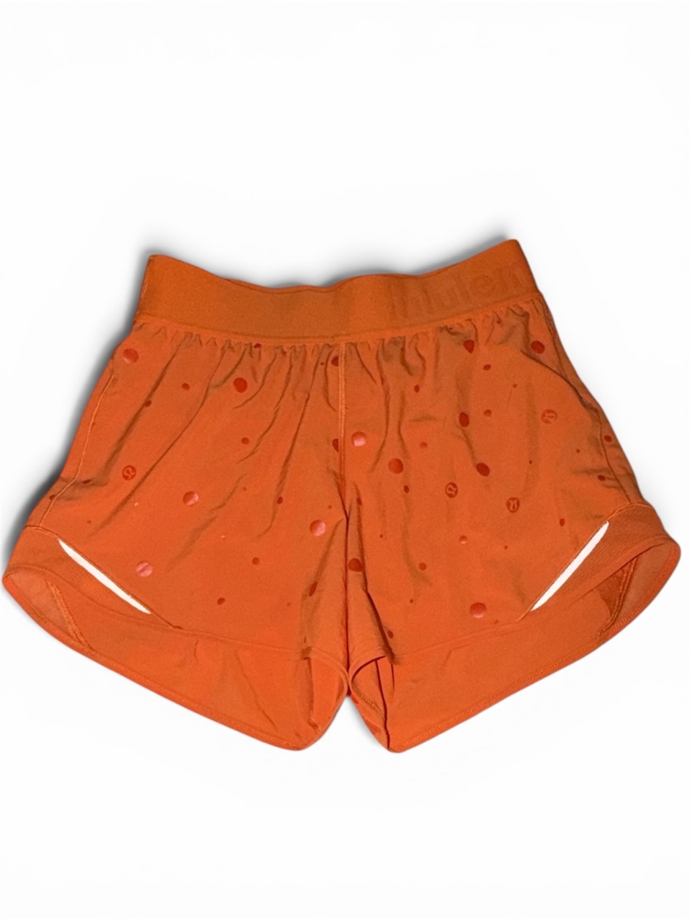 NWOT Lululemon Hotty Hot Short 4" *Logo
Poco Logo Foil Amber Orange Size 4